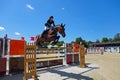 Horse jumping