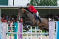 Horse jumping equestrian sport in Russia
