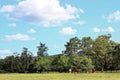 Horse keeping in Australian countryside idyll Royalty Free Stock Photo