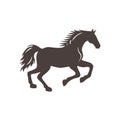 Horse Logo of stallion clip art