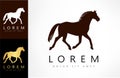 Horse logo vector Royalty Free Stock Photo