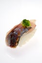 Horse mackerel sushi Royalty Free Stock Photo