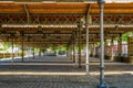 Horse Market on Brancion street near Parc Georges Brassens in Paris, France Royalty Free Stock Photo