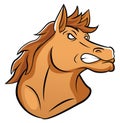 Horse Mascot Royalty Free Stock Photo