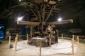 Horse mill in the Salt Mine Salina Turda museum