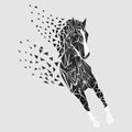 Horse particles icon