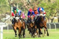 Horse Racing Jockey Action Royalty Free Stock Photo