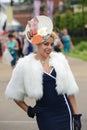 Horse Racing,Ladies day at Ascot Royalty Free Stock Photo