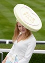 Horse Racing,Ladies day at Ascot Royalty Free Stock Photo