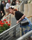 Horse Racing,Ladies day at Ascot Royalty Free Stock Photo