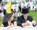 Horse racing,Ladies day at Ascot