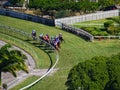 Horse racing in Mauritius Royalty Free Stock Photo