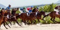 Horse racing in Pyatigorsk.