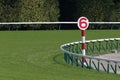 Horse racing track Royalty Free Stock Photo