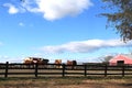 Horse ranch in virginia Royalty Free Stock Photo