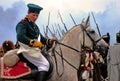 Horse rider at Borodino 2012 historical reenactment