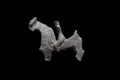 Horse and rider bronze brooch from La Coraja Celt site