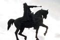 Horse Rider Statue Royalty Free Stock Photo