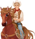 Horse Riding Cowboy