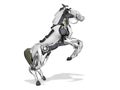 Horse robot. Royalty Free Stock Photo