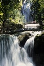 The horse`s tail waterfall, in the state of Nuevo Leon