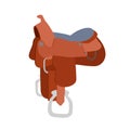 Horse saddle icon Royalty Free Stock Photo