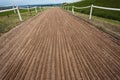 Horse Sand Training Track