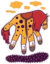 Horse shaped hands