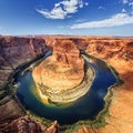 Horse shoe bend Royalty Free Stock Photo