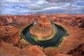 Horse Shoe Bend of the Grand Canyon Arizona USA Colorado River Royalty Free Stock Photo