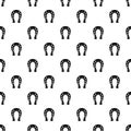 Horse shoe pattern vector