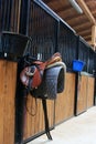 Horse stable Royalty Free Stock Photo