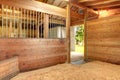 Horse stable barn stall Royalty Free Stock Photo