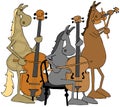 Horse string trio