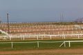 Horse Training Tracks Pens Fencing Royalty Free Stock Photo