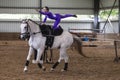 Horse Vaulting Equestrian Girl