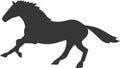 Horse Vector Design Clipart Royalty Free Stock Photo