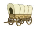 Horse wagon Royalty Free Stock Photo