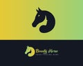 Horse woman logo design can be used as sign, icon or symbol, full layered vector and easy to edit and customize size and color,