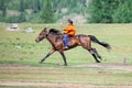 On horseback across the steppe