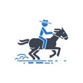 Horseback Rider Icon