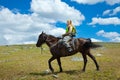 Horseback riding Royalty Free Stock Photo