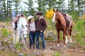 Horseback riding Royalty Free Stock Photo