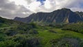 Horseback Riding in Hawaii Royalty Free Stock Photo