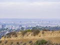 Horseback riding in Hollywood Hills trail Royalty Free Stock Photo