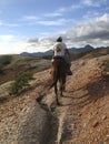 Horseback riding Macanao mountains Margarita Island Venezuela