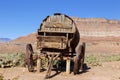 Horsedrawn Old Rusty Western Stagecoach Cart Wagon Wheel