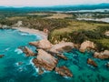 Horsehead Rock, rock formation in Bermagui, NSW, Australia.