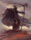 Horseman of the apocalypse, scytheman