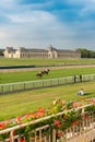 Horserace in Chantilly Royalty Free Stock Photo